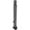 Ornamental bollard | Series 485B | � 82 mm | foldable, self-engaging lockto be fixed by plugs, with base plate 100 x 150 mm | with triangular locking mechanism acc. with DIN 3223 | without eyelet